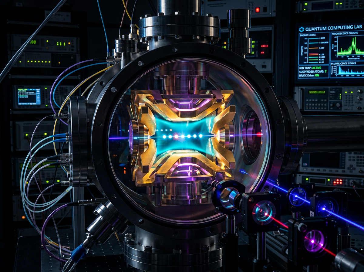 IonQ’s Atomic Moat: Why Trapped Ions Beat Brute-Force Superconducting Refrigerators